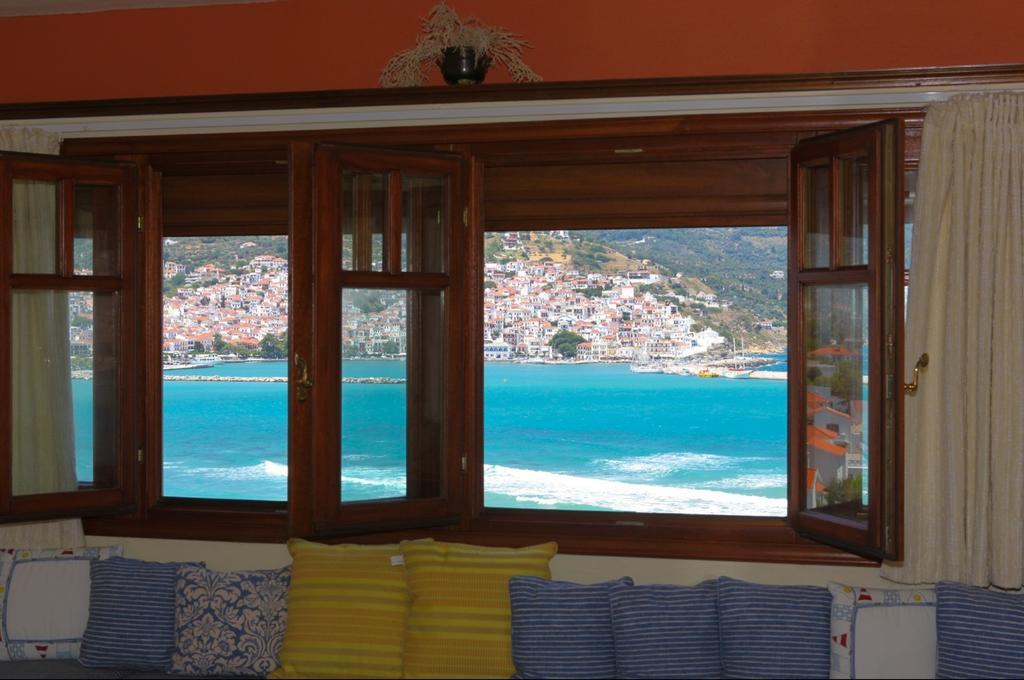 Pleoussa Studio And Apartments Bandar Skopelos Luaran gambar